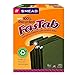 Smead 100% Recycled FasTab Hanging File Folder, 1/3-Cut Built-in Tab, Letter Size, Standard Green, 20 per Box (64037)