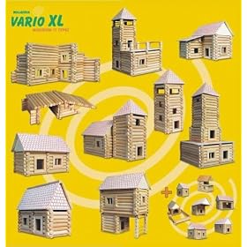 Vario XL Box of Wooden Bricks 184 piece set