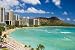 Waikiki Beach on Oahu Hawaii
