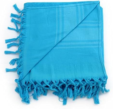 Luxurious Fouta Canvas Light Terry bath towel sarong kikoy hammam towel french linen