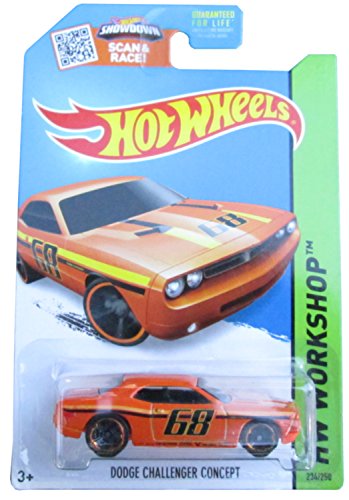 Hot Wheels, 2015 HW Workshop, Dodge Challenger Concept [Orange] #234/250