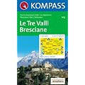 Le Tre Valli Bresciane 1 : 50 000: Wander-, Bike- und Skitourenkarte. Carta escursioni, bike e sci alpinismo.