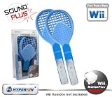 New Version Nintendo Wii Tennis Kit with Sound Plus and compatible with MotionPlus-White,pink,blue