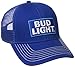 Bud Light Men's Washed Twill Mesh Back Trucker Hat