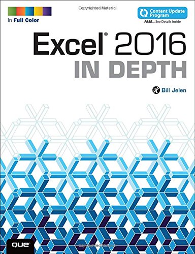 Excel 2016 In Depth (includes Content Update Program)