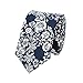 Mantieqingway Men's Cotton Printed Floral Necktie