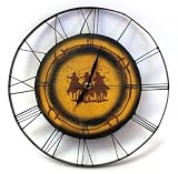 Metal Western Wall Clock