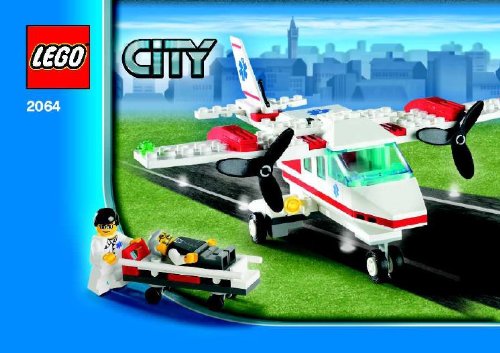 Lego City Set #2064 Air Ambulance Rescue Plane