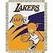Los Angeles Lakers NBA Triple Woven Jacquard Throw (044 Series) (36x46)