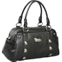 AK Anne Klein Nouveau Nautical Satchel (Black)