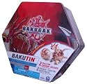Cartoon Network Bakugan Battle Brawlers Bakubronze Series RED Bakutin Set with 2 Collector Bakugan (Bakugan May Vary), 5 Ability Cards, 5 Metal Gate Cards, 2 Removable Trays and Bakugan Storage Tin