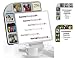 Korner Keeper Computer Monitor Organizer/Photo Frame - Charcoal