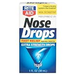 Rite Aid Nose Drops, Extra Strength, 1 oz