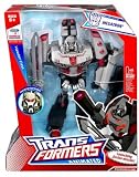 Transformers Animated Series Leader Class 9 Inch Tall Robot Action Figure with Electronic Lights and Sounds - Decepticon MEGATRON with Conversion Sounds, Helicopter Blades that Become Swords and Launching Fusion Missile (Vehicle Mode : Helicopter)IMAGE