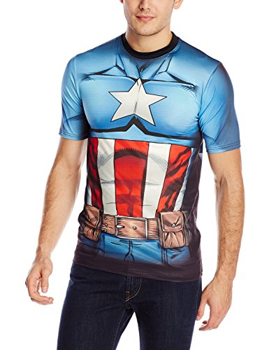 Marvel Captain America Men's Cappin Stance T-Shirt