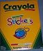 Crayola Inkjet Printer Repositionable Stickers: 3 Bright Colors
