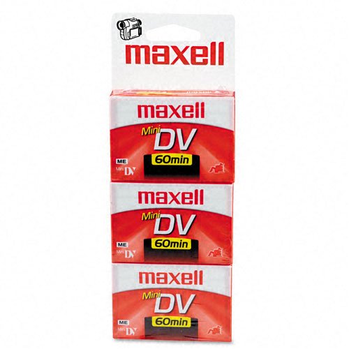 Maxell Products - Maxell - Premium Grade Mini DV Video Cassette, 60 Minutes - Sold As 1 Pack - Clear picture. - Clear sound. - Premium quality.