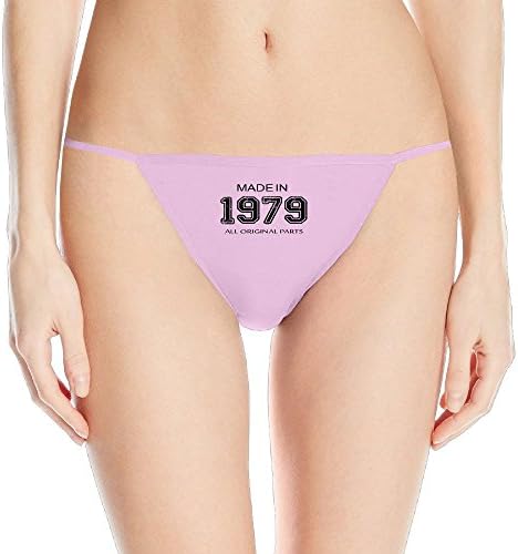 Made In 1979 All Original Parts Seamless Sexy Women Thong Large