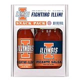 Illinois Fighting Illini NCAA Snack Pack by Hot Sauce Harry's