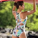 Athleta Paradise Crazy 8's One Piece