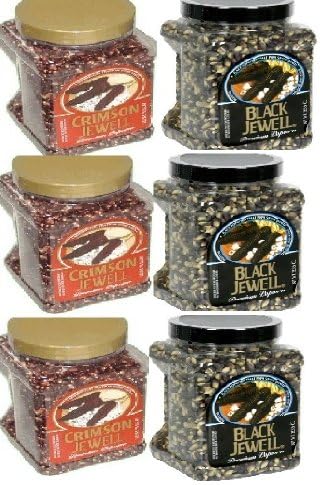 Black Jewel and Crimson Jewel Sets Pack of 6 (3 of Each Flavor)