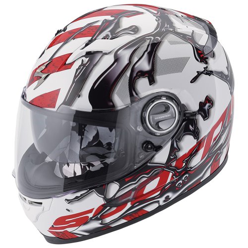 Scorpion EXO 500 Oil Helmet X Large/White/Red 519ip9tCOhL Scorpion EXO 500 Oil Helmet X Large/White/Red