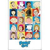 (24x36) Family Guy Cast TV Poster Print