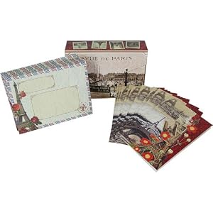 Love Letters From France Boxed Notecards and Envelopes