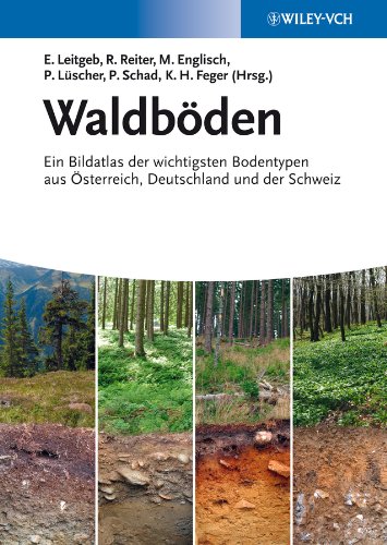 Waldböden: Ein Bildatlas der Wichtigsten Bodentypen aus Österreich, Deutschland und der Schweiz (German Edition)