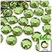 The Crafts Outlet 144-Piece Loose Flatback Acrylic Round Rhinestones, 14mm, Crystal Clear