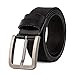 JingHao Belts for Men Genuine Leather Belt for Jeans & Dress Black & Brown Regular Big &Tall Size 28