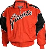 San Francisco Giants Authentic Therma Base Premier Jacket - Black/Orange Medium