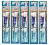 ハピカ マイナスイオン 替ブラシ 2本入 × ５セット  (毛のかたさ：ふつう)