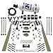 Nitrous Express 93106-05 8 Cylinder Dry Direct Port Nitrous System Dual Stage 8 Solenoids w/5 lb. Bottle 8 Cylinder Dry Direct Port Nitrous System
