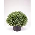 15" Artificial Juniper Bush Potted Indoor/Outdoor #LCB-700-15