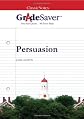 GradeSaver (TM) ClassicNotes Persuasion: Study Guide