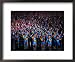 Boys and Girls Dance in Formation During Arirang Mass Games, P'Yongyang, North Korea Styles Framed Art Poster Print by Tony Wheeler, 22x18