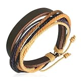 Bracelet en Cuir Bracelet Surfeur - Kk54
