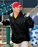 UltraClub Adult Nylon Coaches Jacket. 8944