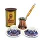 Turkish Coffee Set for Two with Premium Coffee (8.8 oz/250 g)