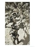 Rough Justice Art Giclee Poster Print by Angus Mcbride, 18x24