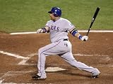 Texas Rangers v San Francisco Giants, Game 1: Bengie Molina Photographic Poster Print by Christian Petersen, 12x16