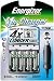 Energiser Battery Charger inc 4AA Rechargeable Batteries - 60 Minute Charge Time