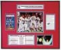 2002 World Series Anaheim Angels Ticket Frame - Includes Statistics and Game Photograph