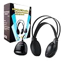 Wireless Rf Headphones for TV VCD PC MP3 MP4 CD DVD Ipod come with 3.5mm to 2.5mm adapter w/transmitter Fm