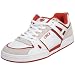 C1RCA Men's Rog Skateboard Shoe,White/Gray/Red,10 M US
