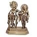 Hindu Religious Statue Krishna Brass Sculpture