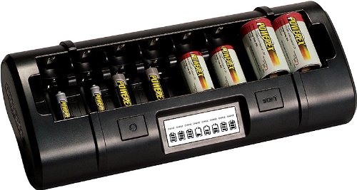 Maha Powerex MH-C808M 8 Cell Multi-Charger for AA/AAA/C/D