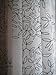 Hedda Blad Pair of Curtain, 2 Panels, White/Black Floral Pattern