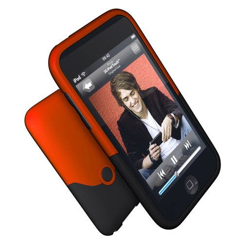iFrogz Touch Luxe case for iPod touch 2G, 3G (Red/Black)